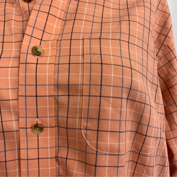 L.L. Bean Button Down Plaid Shirt - Picture 5 of 7